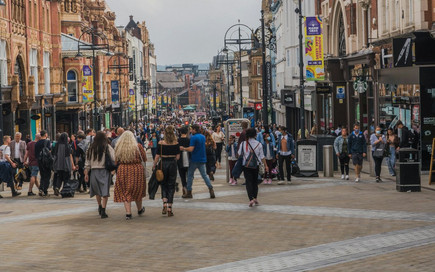 A UK high street